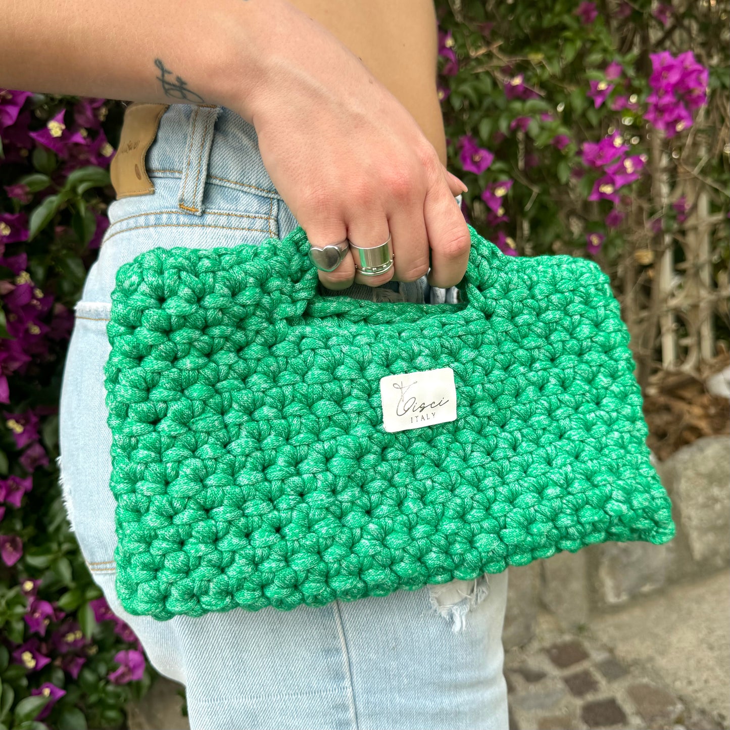 Hand Bag Emerald