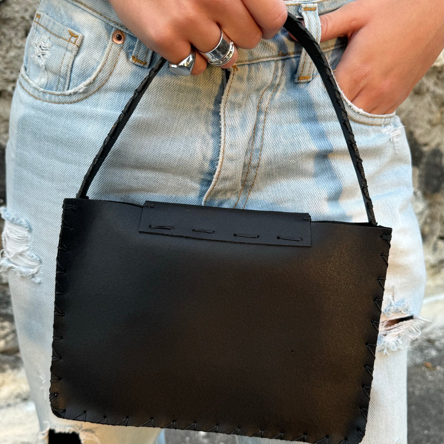 Leather Bag Dark