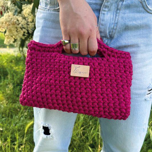 Hand Bag Magenta